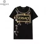 versace jeans hommes t-shirt necklace versace black